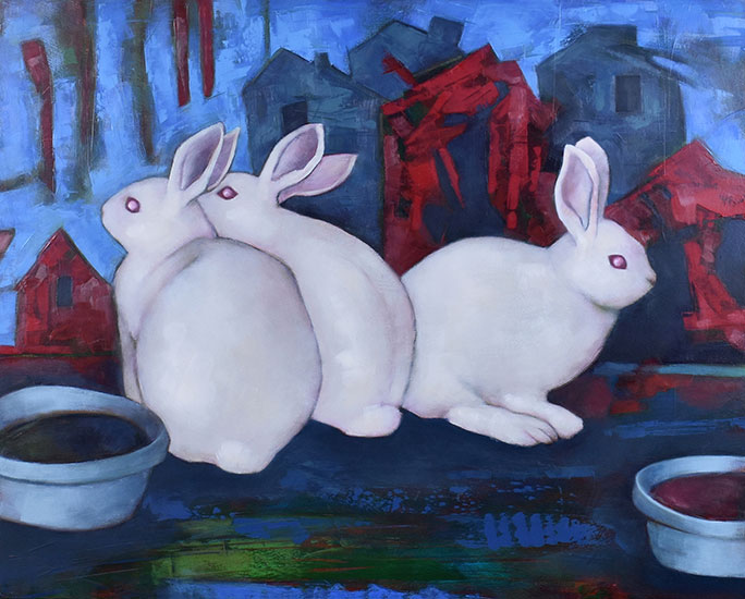 painting by Alexandria Levin