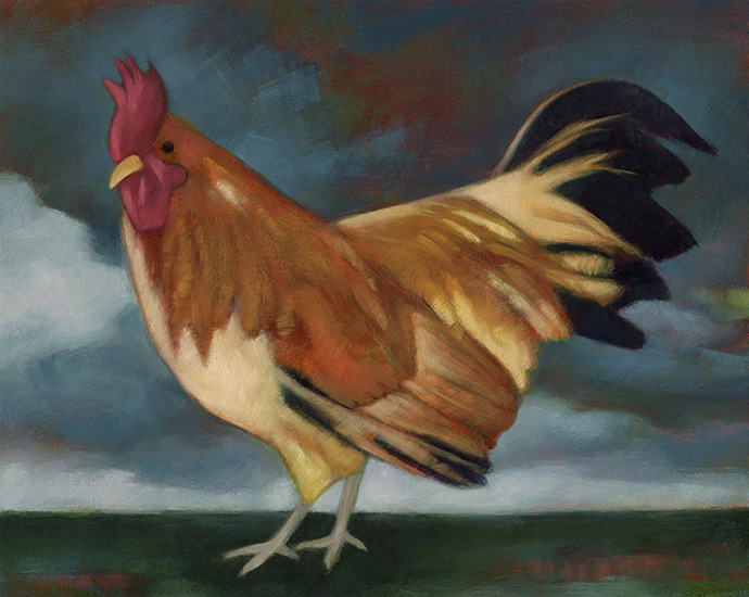 painting by Alexandria Levin