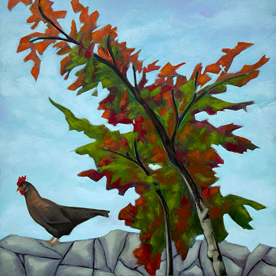 painting by Alexandria Levin