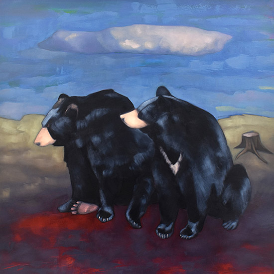 painting by Alexandria Levin