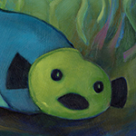 painting detail by Alexandria Levin