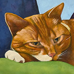 painting detail by Alexandria Levin