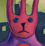 painting detail by Alexandria Levin