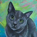 painting detail by Alexandria Levin