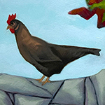 painting detail by Alexandria Levin