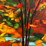 painting detail by Alexandria Levin