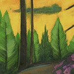 painting detail by Alexandria Levin