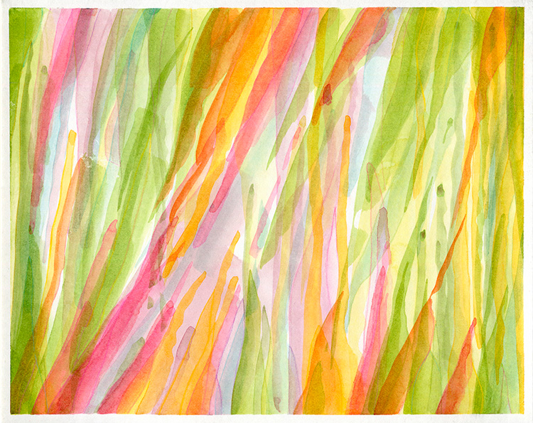 watercolor painting by Alexandria Levin