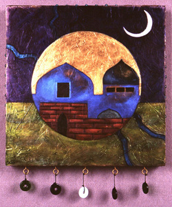 Mixed-Media Painting by Alexandria Levin