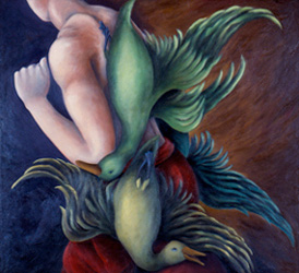 Painting by Alexandria Levin