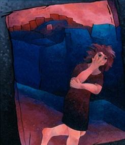 Painting by Alexandria Levin