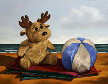 Painting by Alexandria Levin