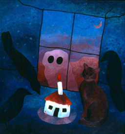 Painting by Alexandria Levin