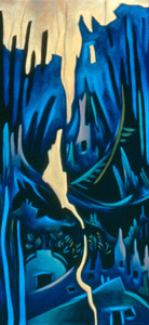 Painting by Alexandria Levin