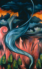 Painting by Alexandria Levin