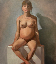 Painting by Alexandria Levin