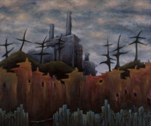 Painting by Alexandria Levin