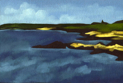 Painting by Alexandria Levin