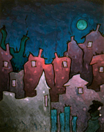 Painting by Alexandria Levin