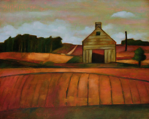Farmland - Oil Painting by Alexandria Levin