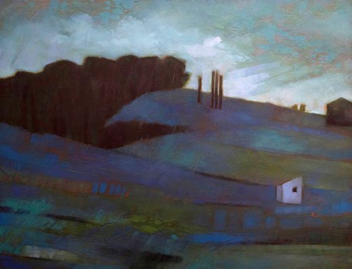 Poikilothermal - Oil Painting by Alexandria Levin